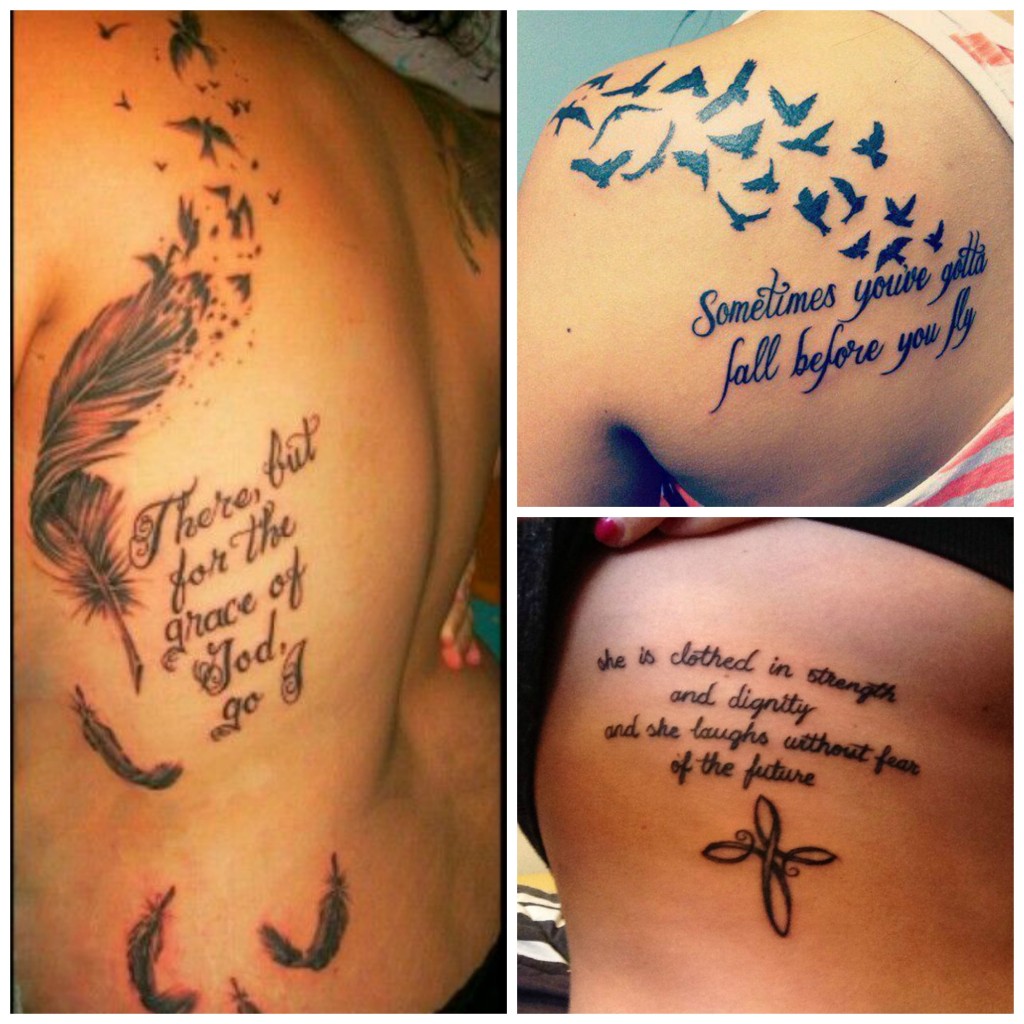 tatouage phrase famille en français