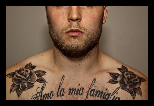 tatouage phrase italienne pour la famille