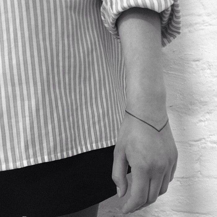 tatouage poignet bracelet