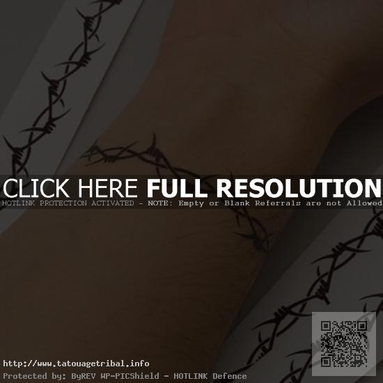tatouage poignet femme bracelet