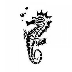Tatouage polynésien animaux marin