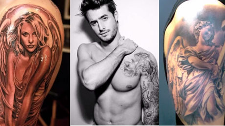 Tatouage representant un ange