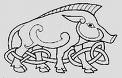 tatouage sanglier celtique