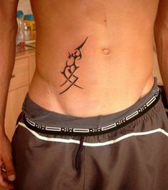 tatouage sur le ventre homme