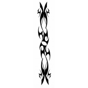 tatouage tour de bras tribal