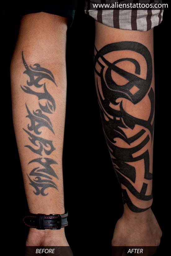 tatouage tribal avant bras