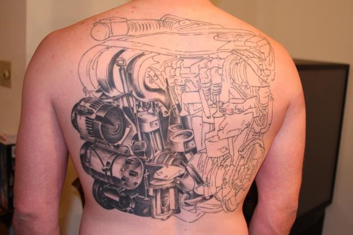 tatouage tribal beauf