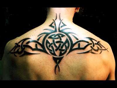 tatouage tribal dos