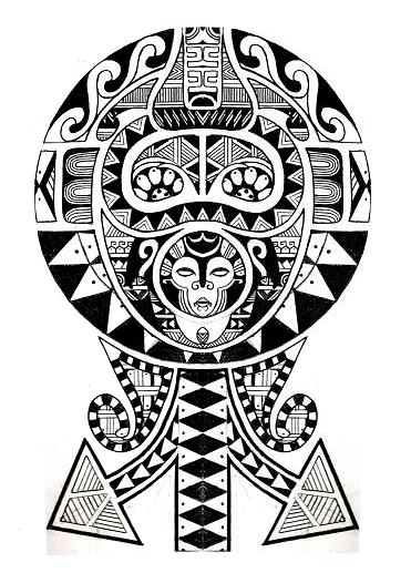 tatouage tribal famille