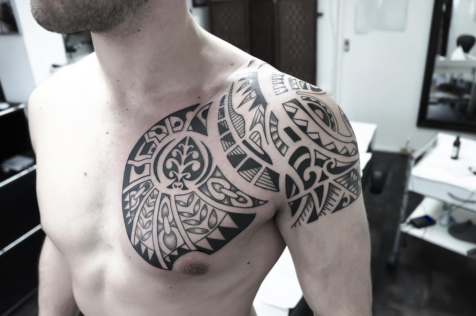 tatouage tribal famille