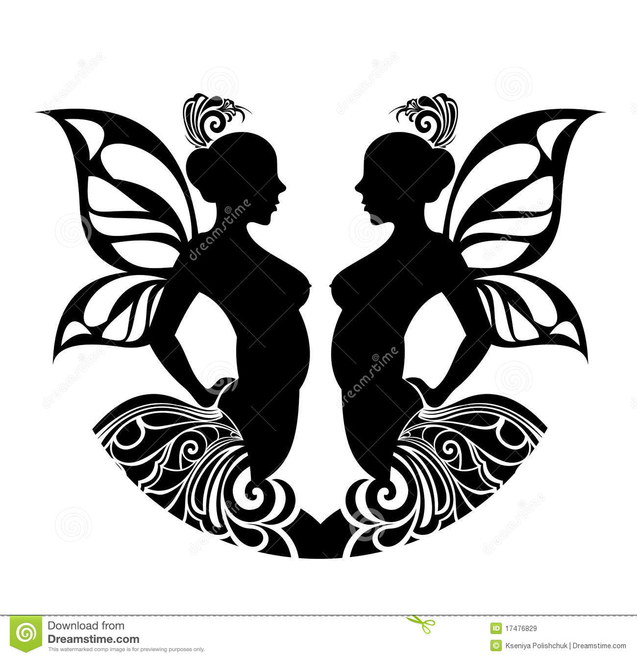 tatouage tribal gemeaux