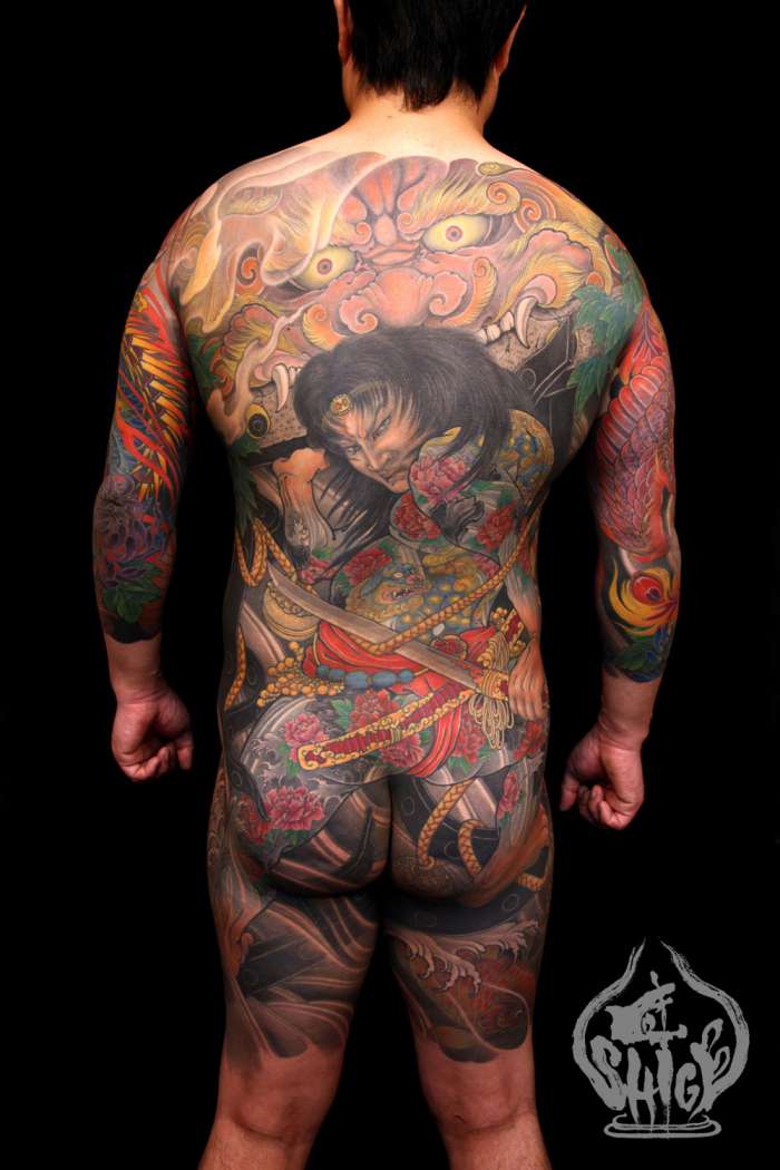 tatouage tribal guerrier