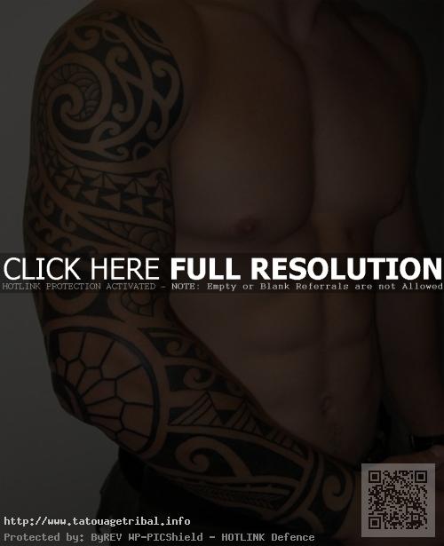 tatouage tribal homme bras