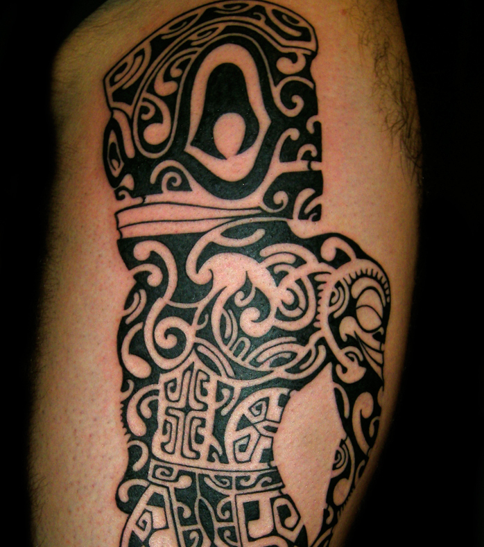 tatouage tribal indonesien