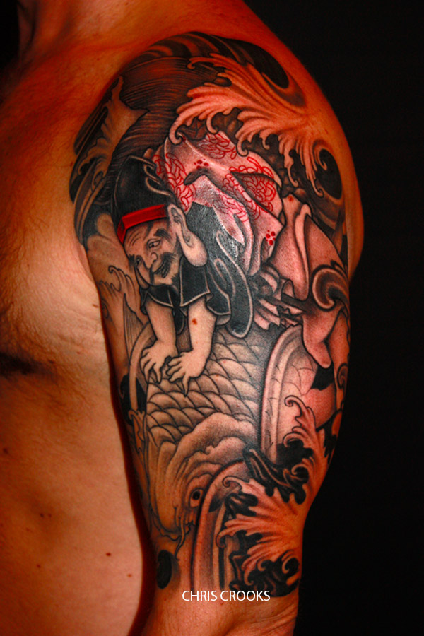 tatouage tribal japonais