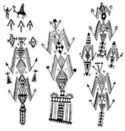 tatouage tribal kabyle