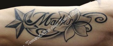 tatouage tribal prenom