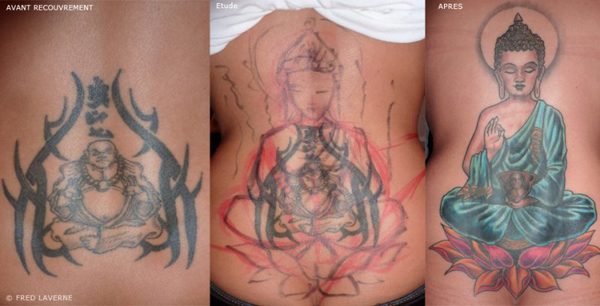 tatouage tribal recouvrement