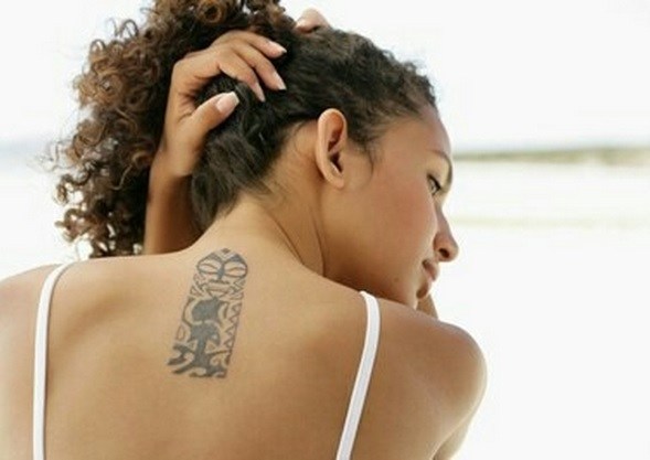 Tatouage tribal representant l'amour