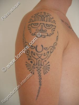 tatouage tribal representant l'amour
