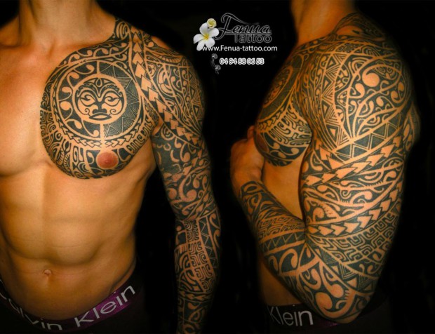 tatouage tribal representant l'amour