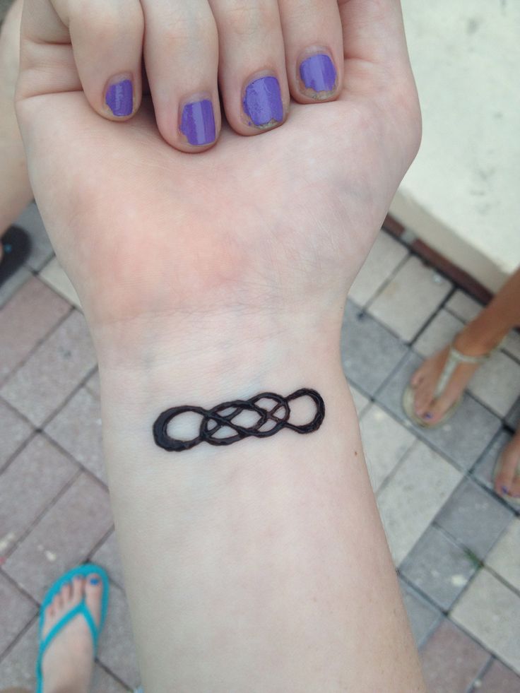 tatouage triple infinity