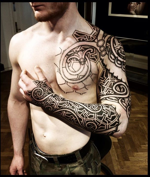 tatouage viking celtic