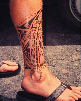 Tatouages chevilles hommes