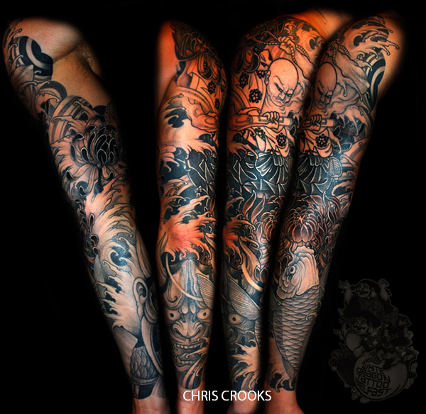 Tattoo avant bras japonais