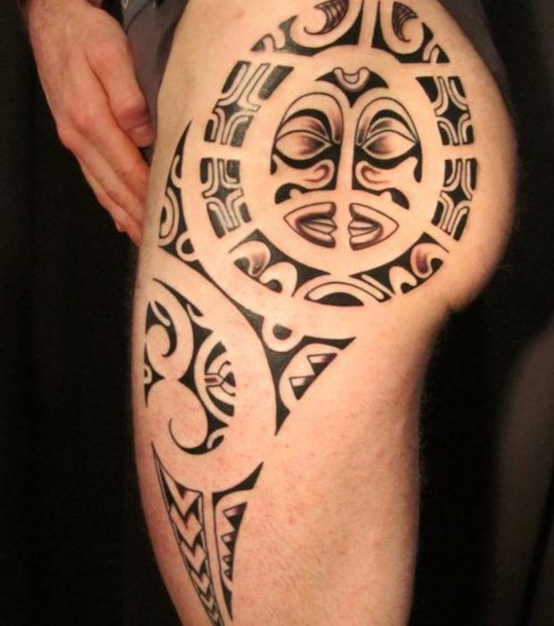 tattoo cuisse homme