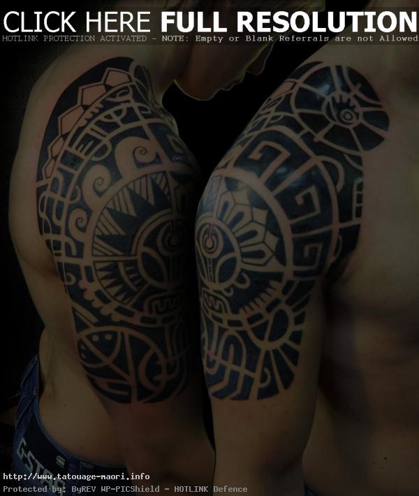 tattoo polynésiens bras