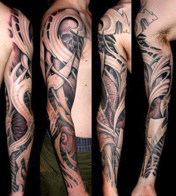 tattoo tribal biomécanique