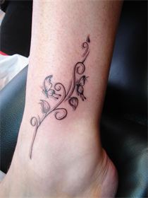 tattoo tribal cheville