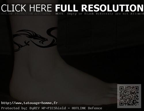tattoo tribal cheville bracelet